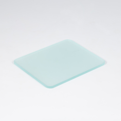Frosted glass plate for mechanical stage