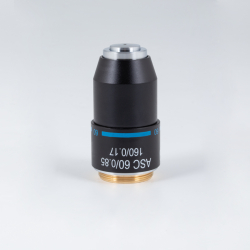 Achromatic super contrast objective ASC 60X/0.85/S (WD=0.1mm)