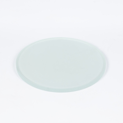 Frosted glass stage plate, Ø95mm