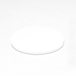 White stage plate, Ø 50mm