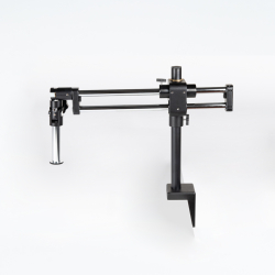 Ball bearing boom stand (table clamp), 400mm column