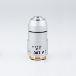 Achromatic objective EA 100X/1.25/S - Oil (WD=0,06mm)
