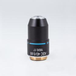 Achromatic super contrast objective ASC 40X/0.65/S (WD=0.45mm)