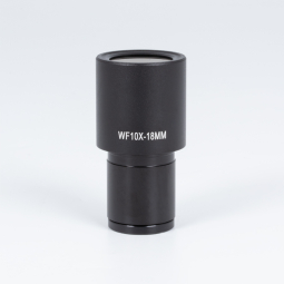 Micrometer eyepiece WF10X/18mm, 100 divisions in 10mm and crosshair