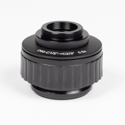 0.5X C-mount camera adapter for 1/3" and 1/2" chip sensors - Focusable