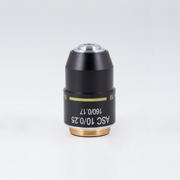 Achromatic super contrast objective ASC 10X/0.25 (WD=6.4mm)