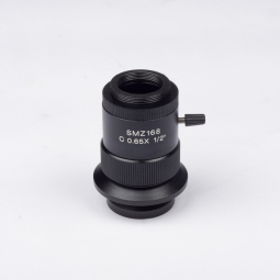 0.65X C-mount camera adapter (focusable) for 1/2" and 2/3" chip sensors
