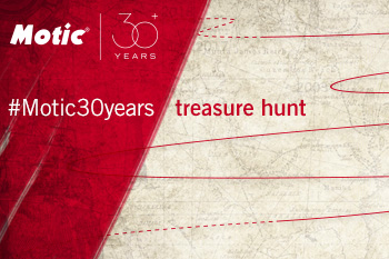 Join #Motic30years treasure hunt!