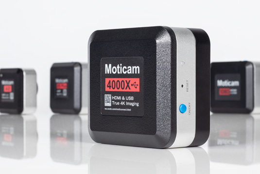 New Moticam 4000X - The ultimate all-round 4K multi-output camera