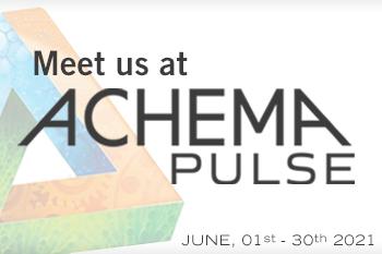 Meet us @ Achema Pulse 2021