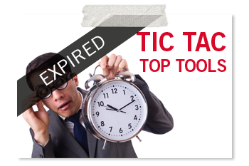 Tic Tac top tools promo
