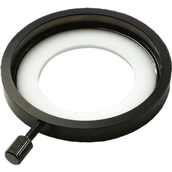 Diffusor for ring light; clamp-on design (source)