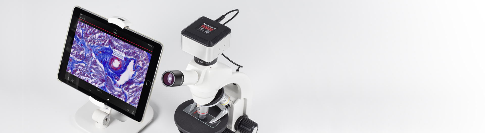 BA50X plus Wi-Fi Microscope